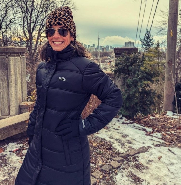 Treqa Corp Ladies Everest 400 GSM Black