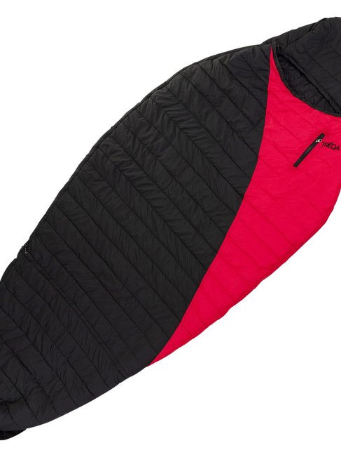 Treqa Corp 400 Series Sleeping Bag Black/Red