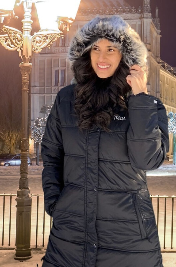 Treqa Corp Ladies Everest 400 GSM Black