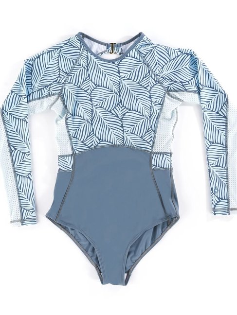 Level Six Women's Mirage L/S One-Piece Swimsuit
