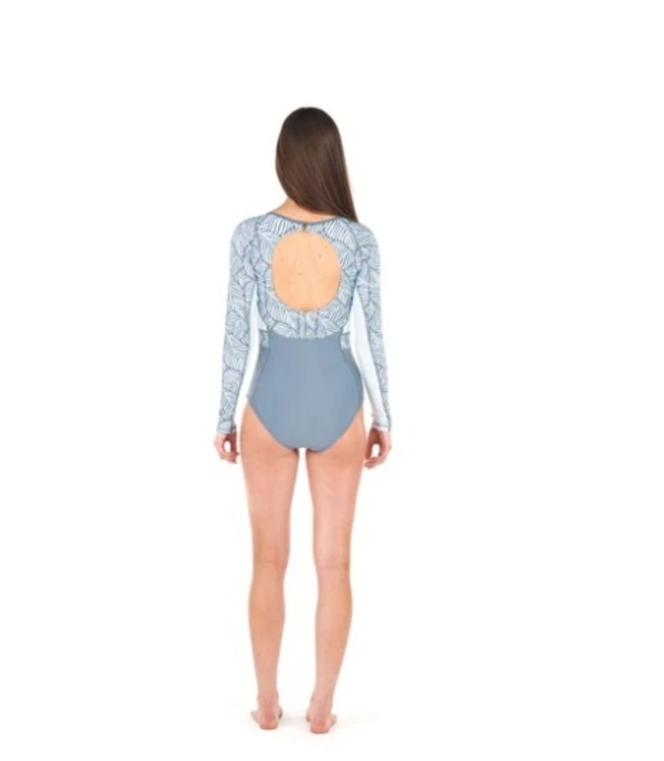 Level Six Women's Mirage L/S One-Piece Swimsuit