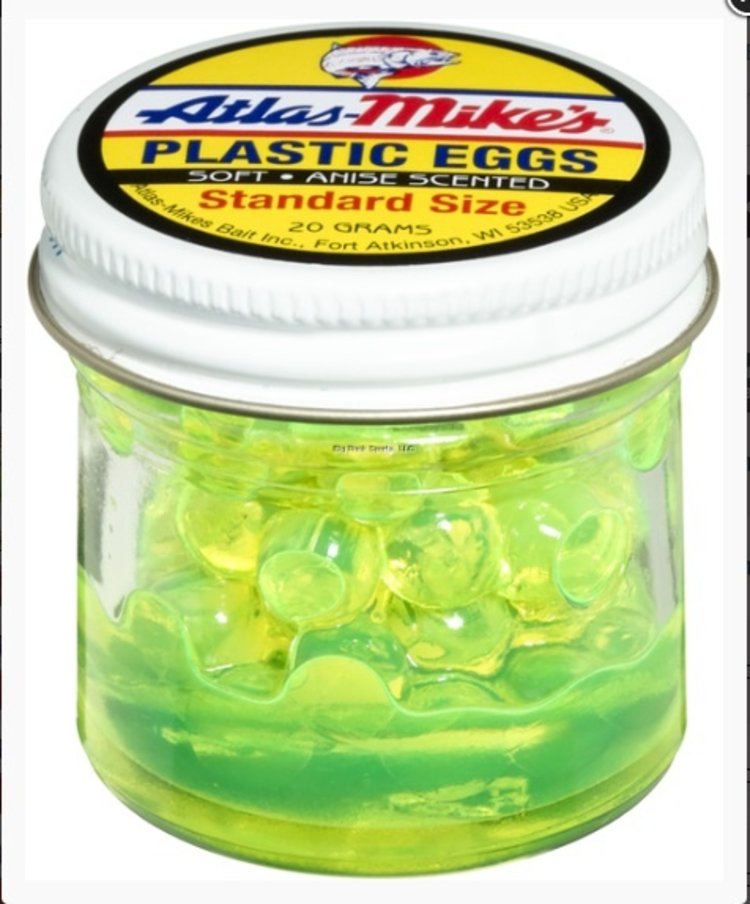 Big Rock Sports Atlas Mike Plastic Eggs Standard Size