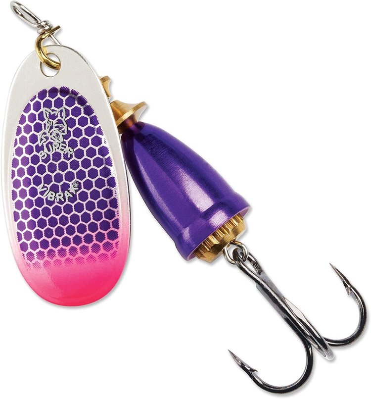 Rapala vibrax #5 uv blue 7/16