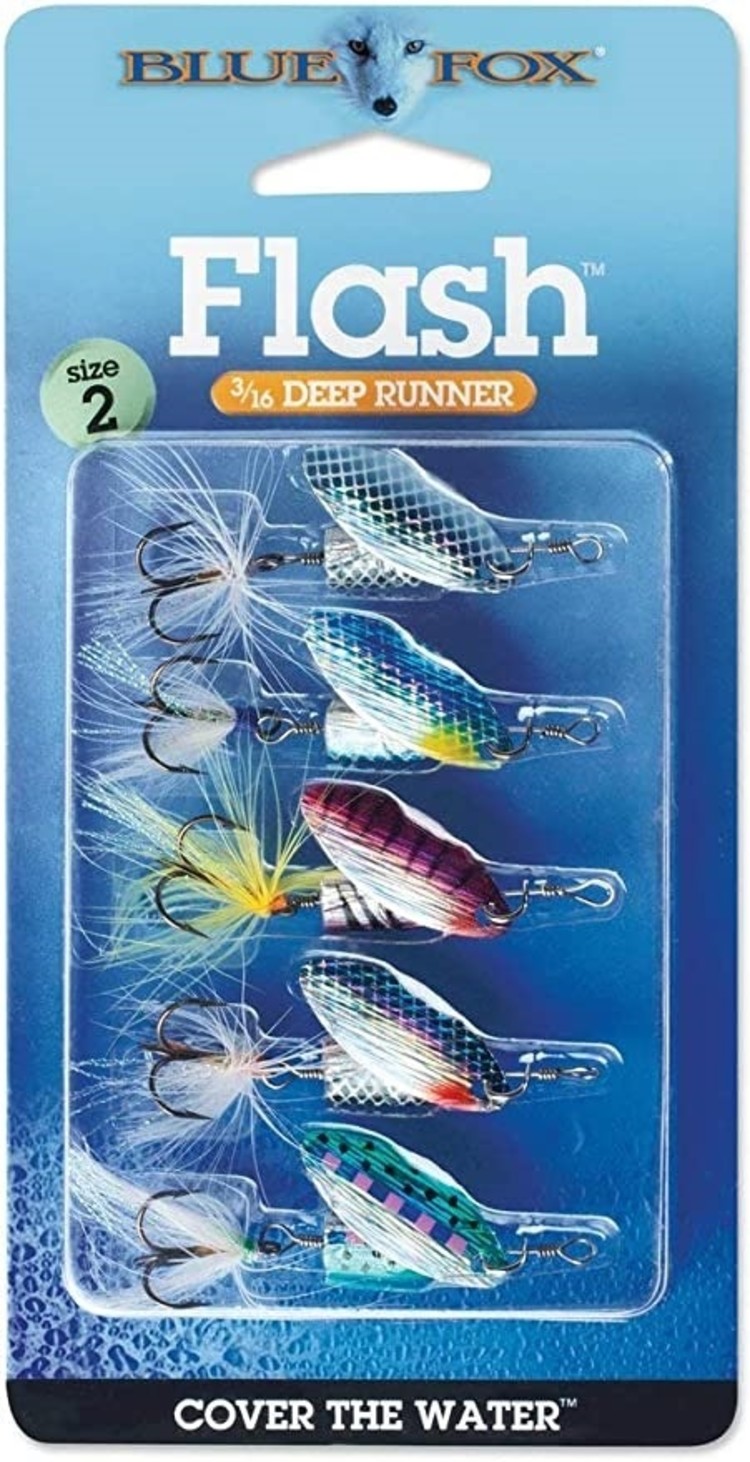 Rapala flash spinner kit 3/16 5pk