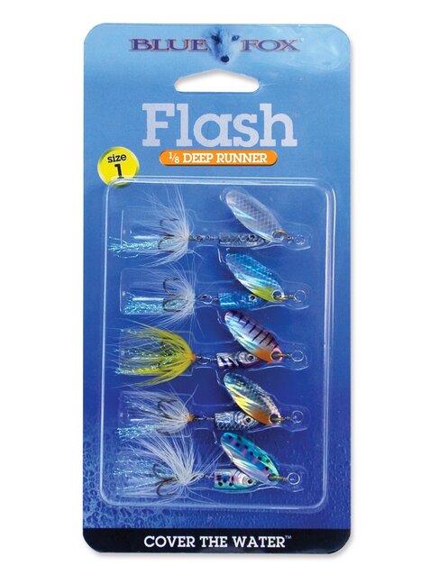 Rapala flash spinner kit 1/8 5pk