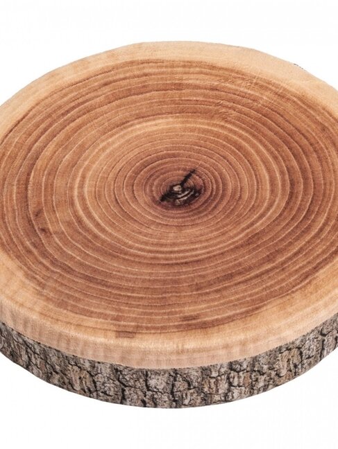 Kuma Wood chip pillow