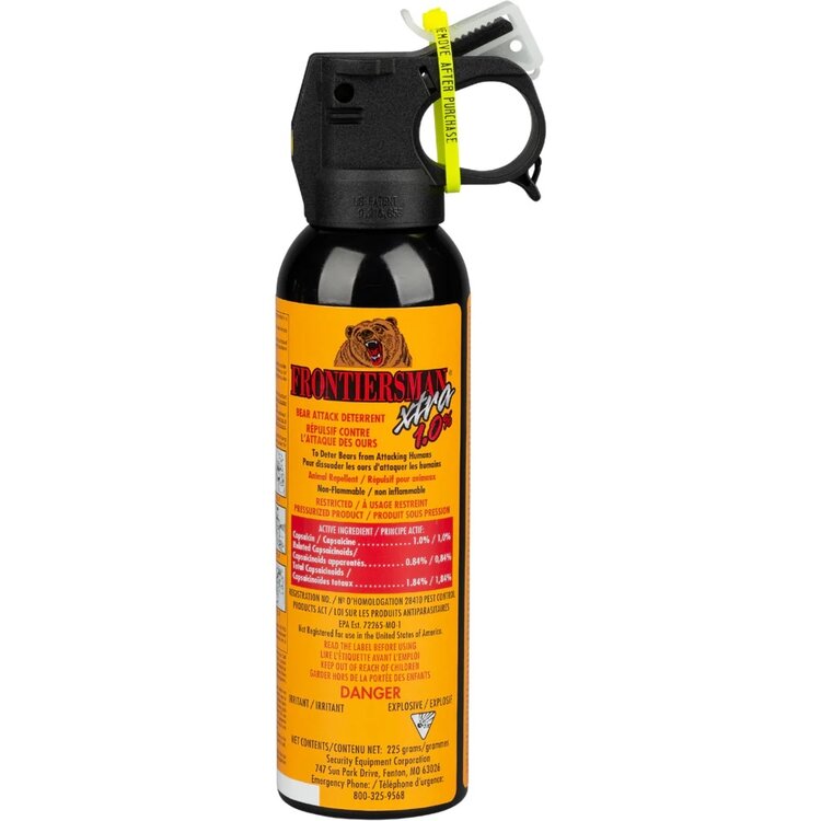 Kodiak Frontiersman Bear Attack Deterrent