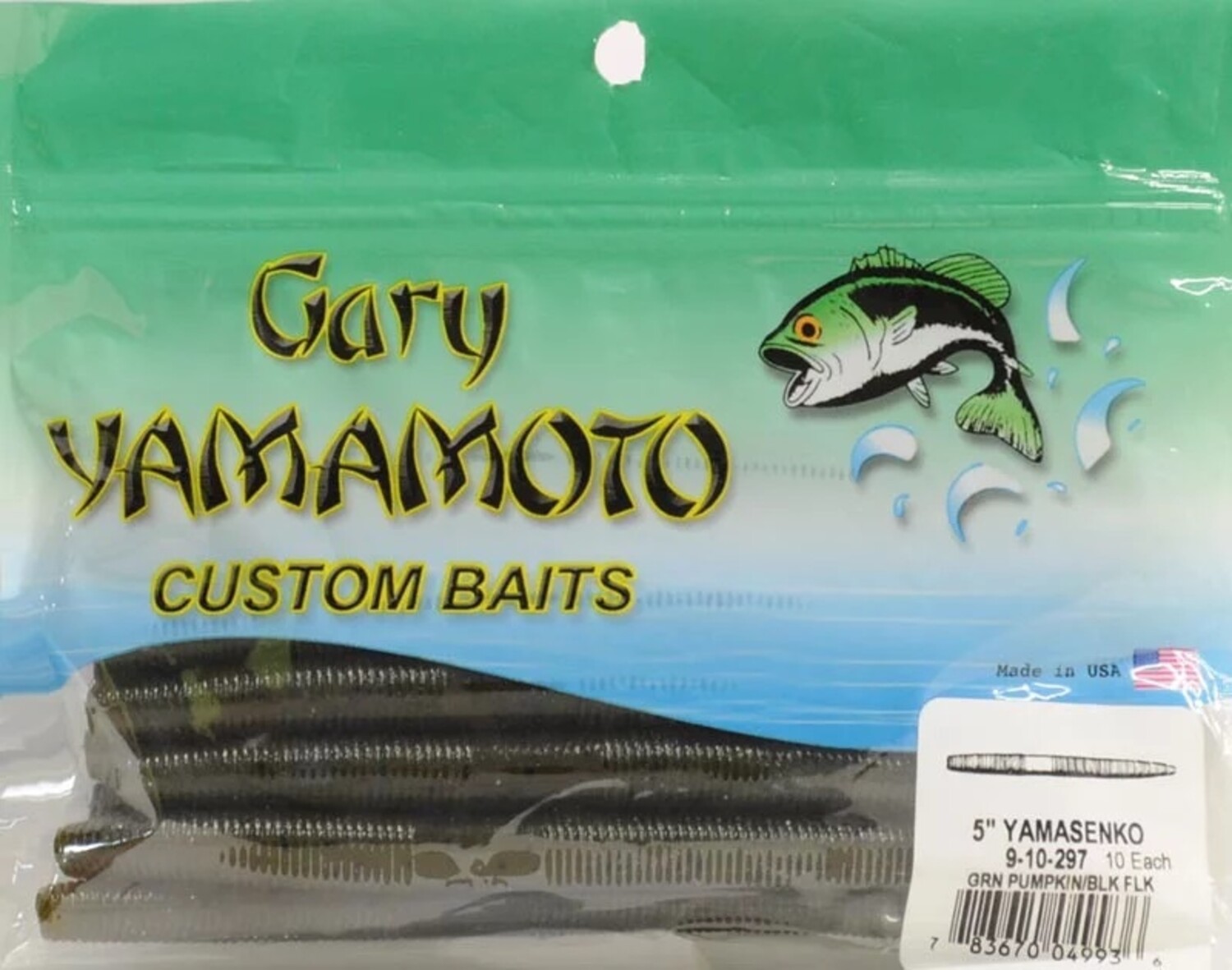 GSM outdoors Gary Yamamoto Custom Baits