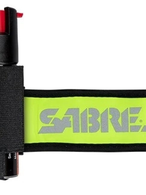 Kodiak Yellow LED Arm band + 22g dog spray