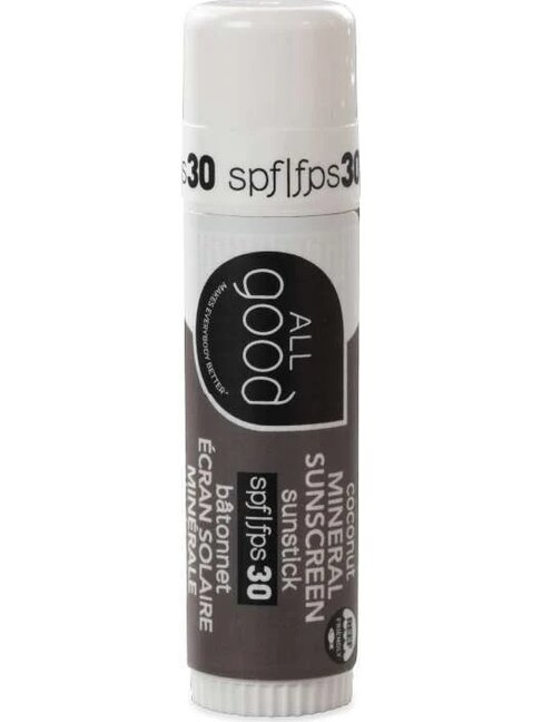 All Good Coconut Mineral Sunscreen Sunstick spf/fps 30