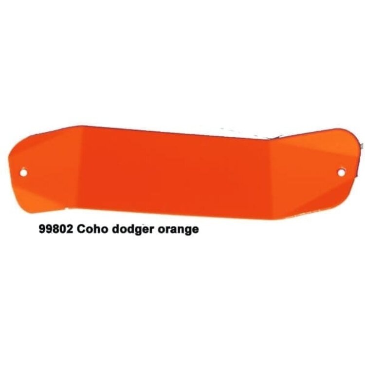 Dreamweaver Lures Dreamweaver Orange Coho Dodger