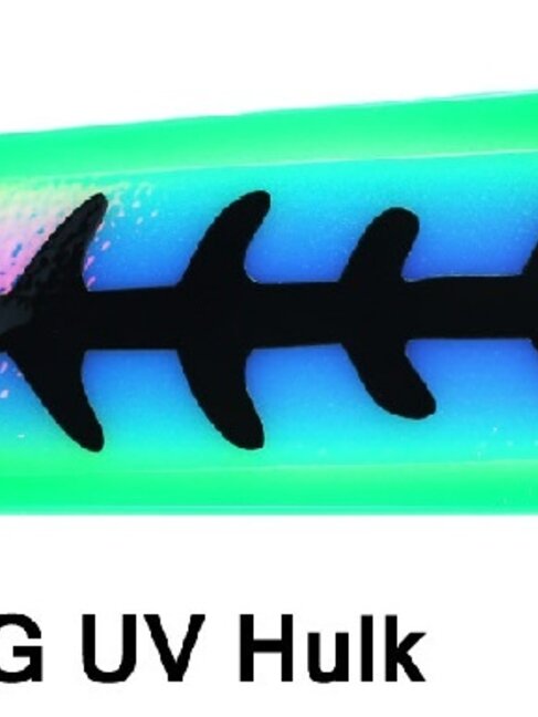 Dreamweaver Lures Paddle Classic Style Flasher 11" UV Hulk