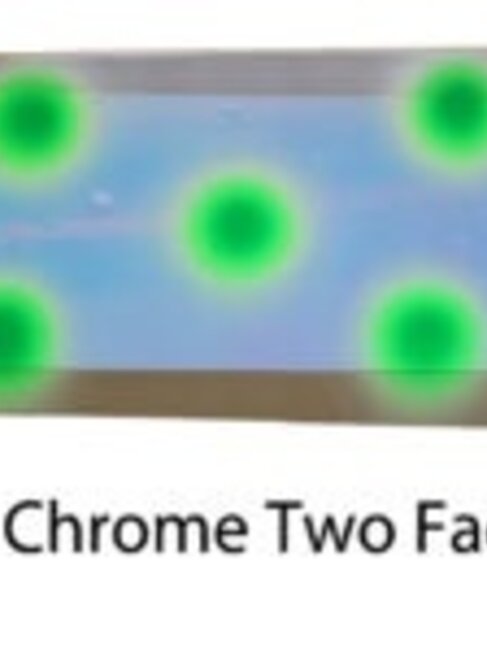 Dreamweaver Lures Paddle Classic Style Flasher Chrome Two Face UV