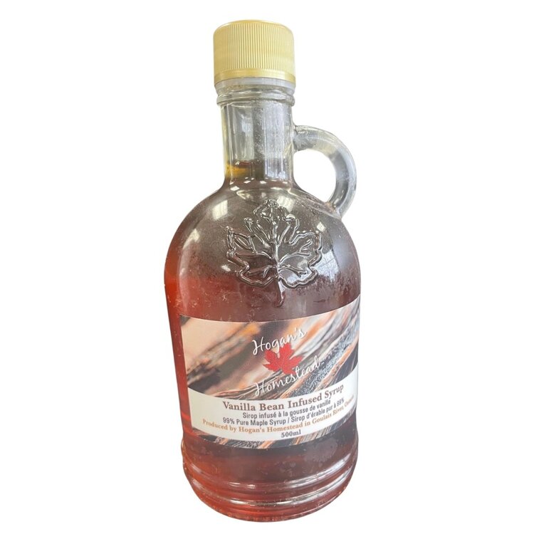 Hogan's Homestead Vanilla Bean infused Syrup 250ml
