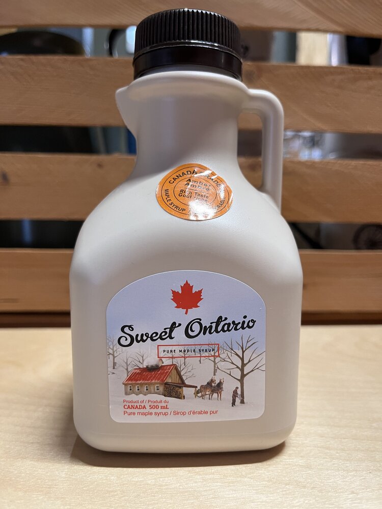 Hogan's Homestead 500ml Organic Maple Syrup Plastic Bottle