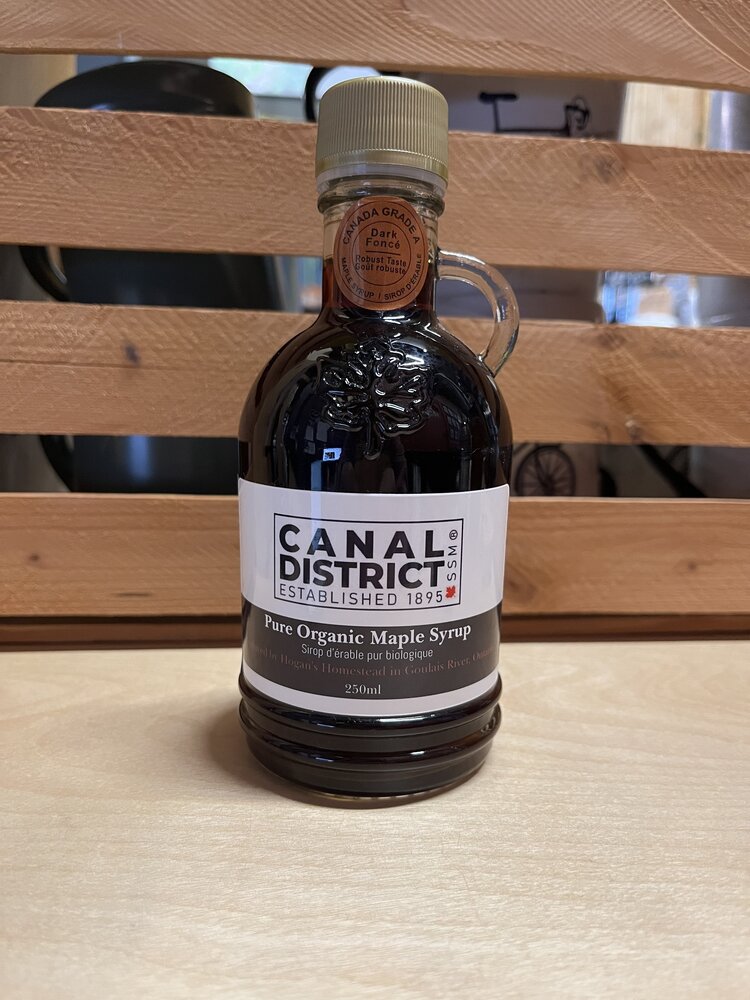 Hogan's Homestead 250ml Dark Maple Syrup Canal District