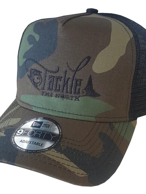 Tackle The North New Era Camo Trucker Hat