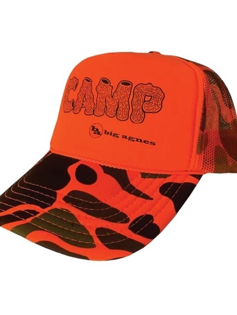 Big Agnes Classic Logo Trucker Hat Camp Camo