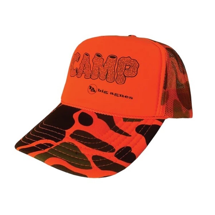 Big Agnes Classic Logo Trucker Hat Camp Camo