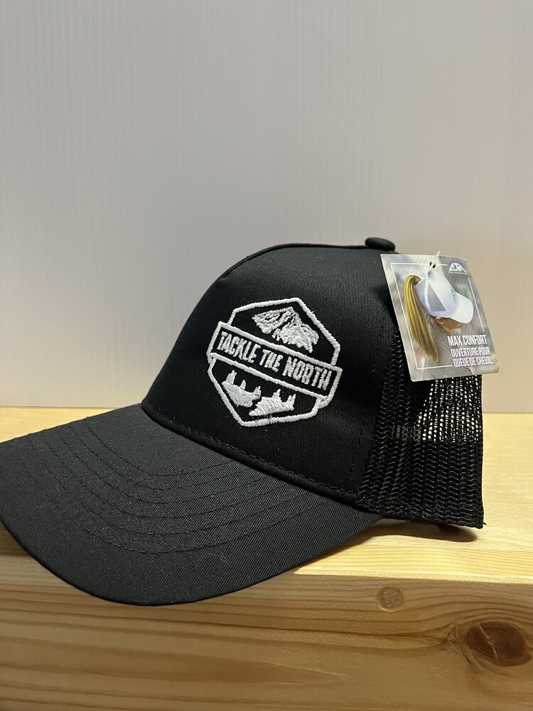 Tackle The North Ladies Pony Tail Hat