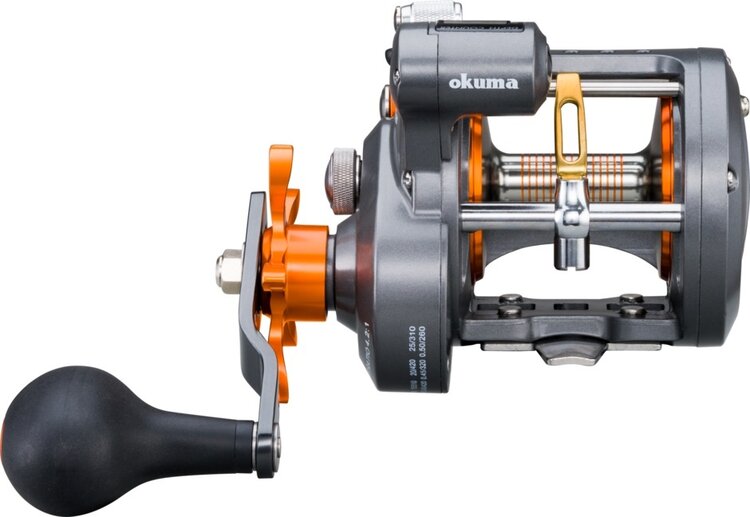 Okuma Cold Water 300-Size Left Hand Linecounter Star Drag Reel