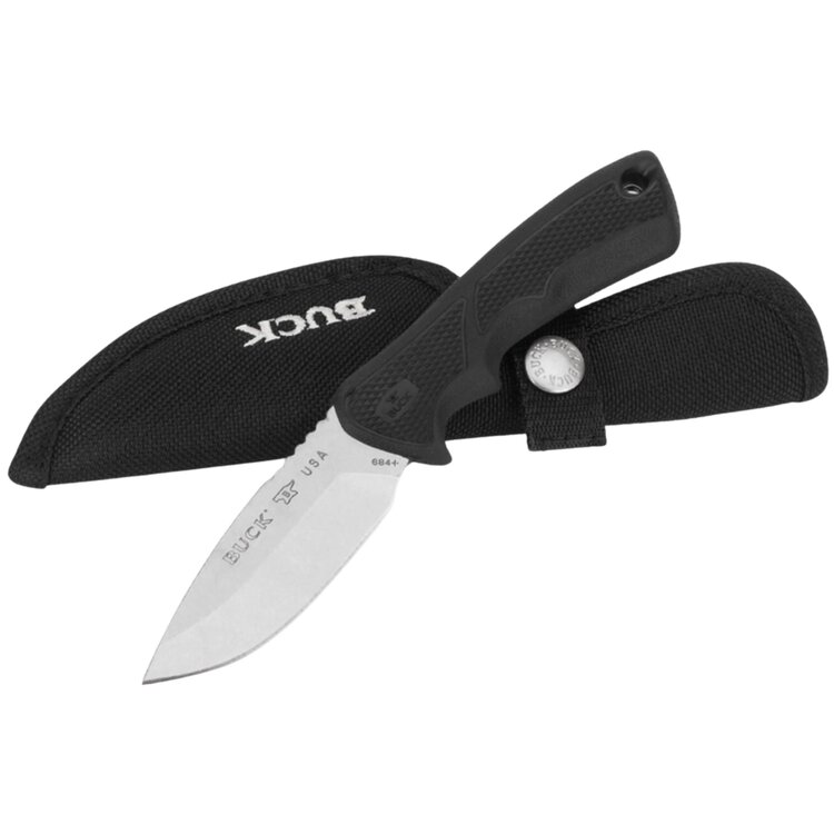 Buck Bucklite Max 2 (small) Black Rubber Handle