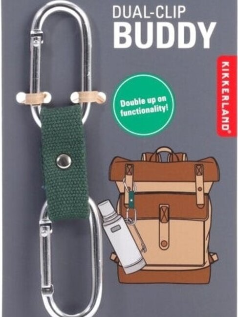 KIKKERLAND Dual Clip Buddy