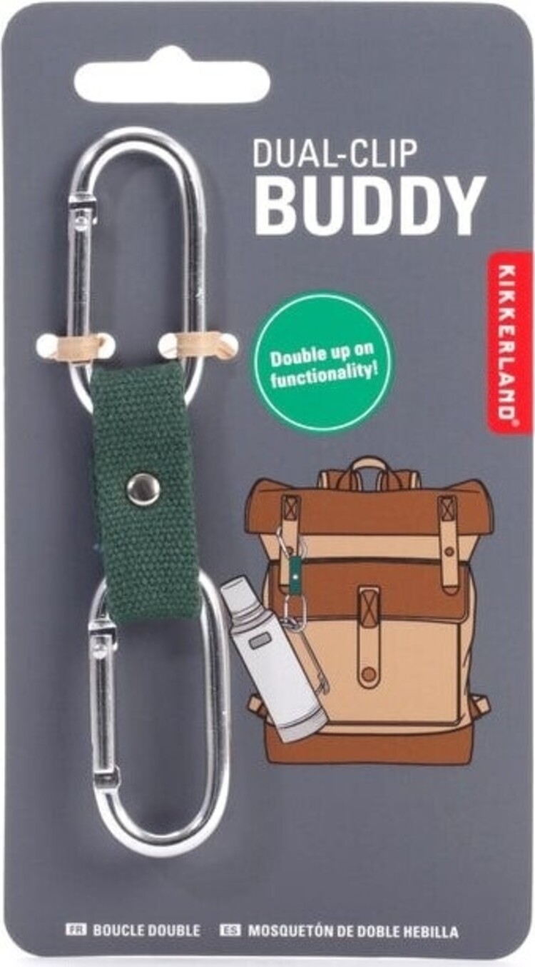 KIKKERLAND Dual Clip Buddy