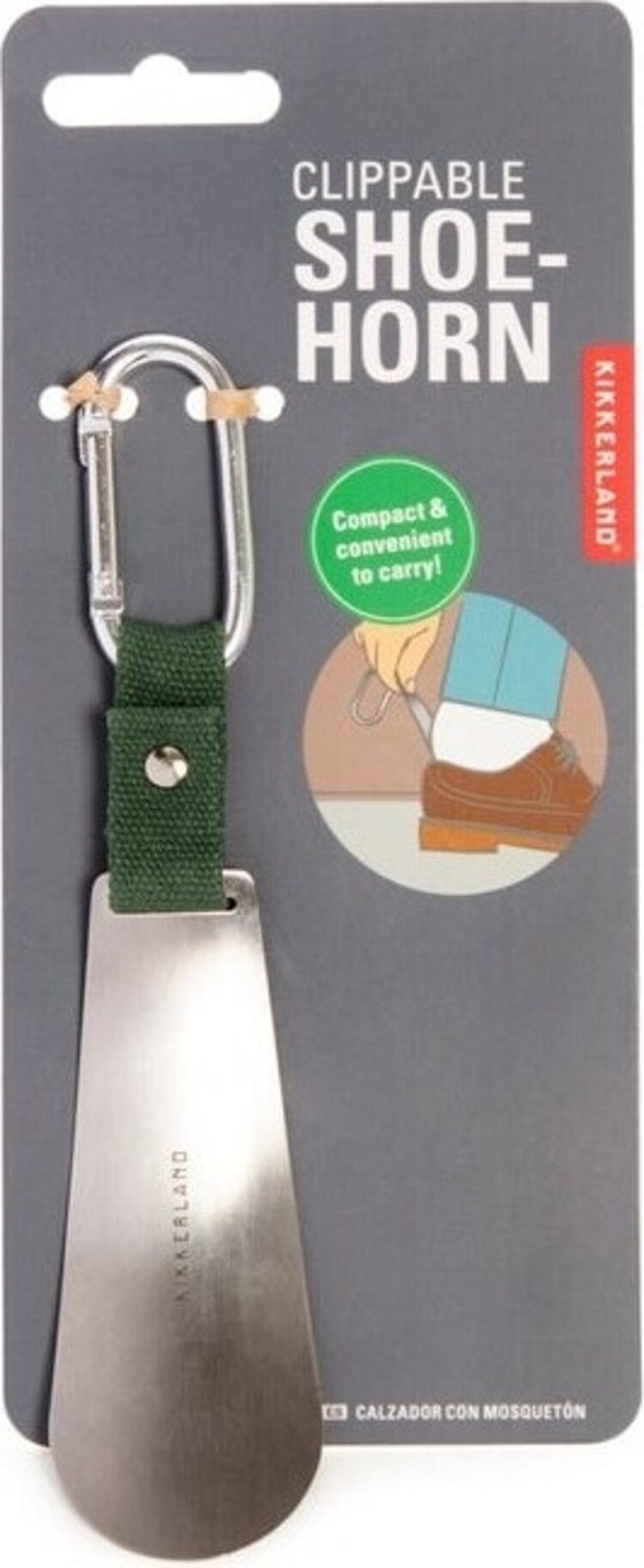 KIKKERLAND Clippable Shoe Horn