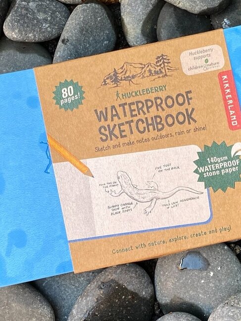 KIKKERLAND Huckleberry Water Proof Sketch  book