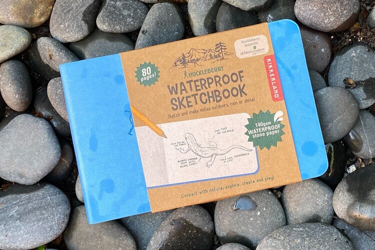 KIKKERLAND Huckleberry Water Proof Sketch  book