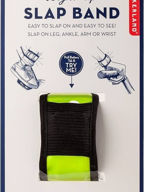 KIKKERLAND Light-Up Slap Band