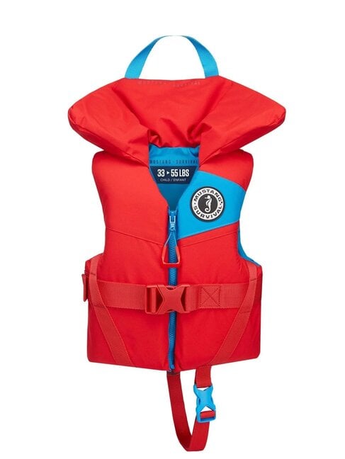 Mustang Survival Child Lil 'Legend Foam PFD  Red/Blue 33-55lb