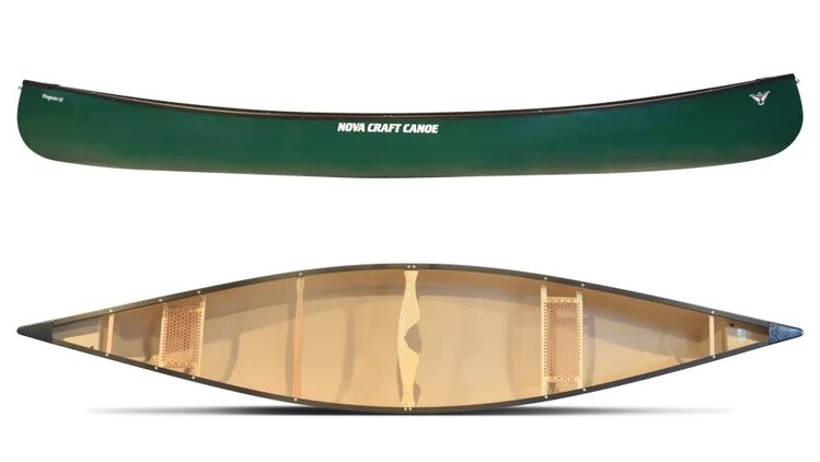 Nova Craft prospector 16 -F/glass- Alum- green- W/Keel