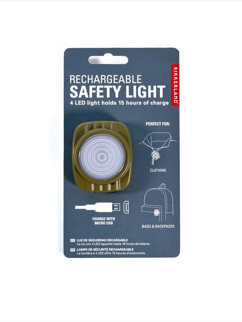 KIKKERLAND Rechargeable Safety Light