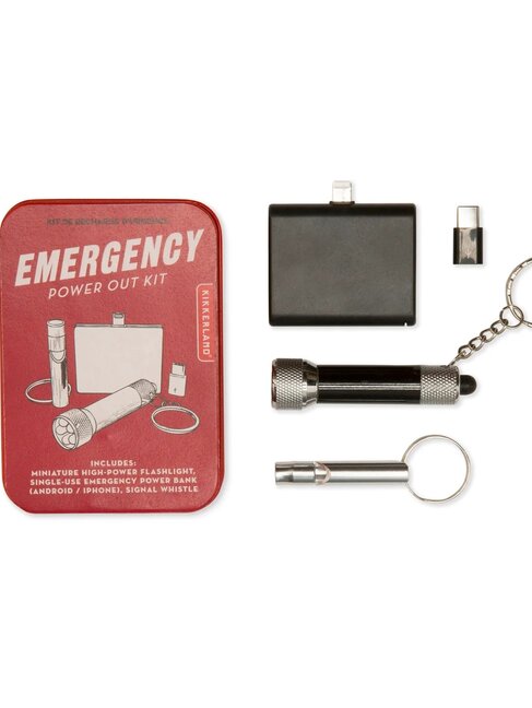 KIKKERLAND Emergency Power Out Kit