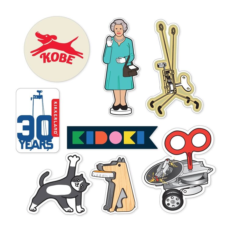 KIKKERLAND Sticker Multi Pack