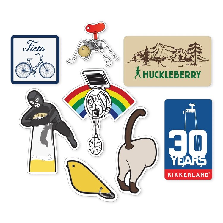 KIKKERLAND Sticker Multi Pack