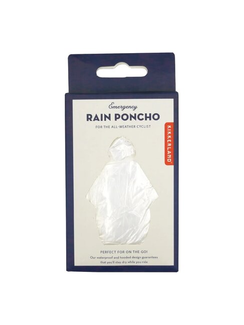 KIKKERLAND Emergency Rain Poncho