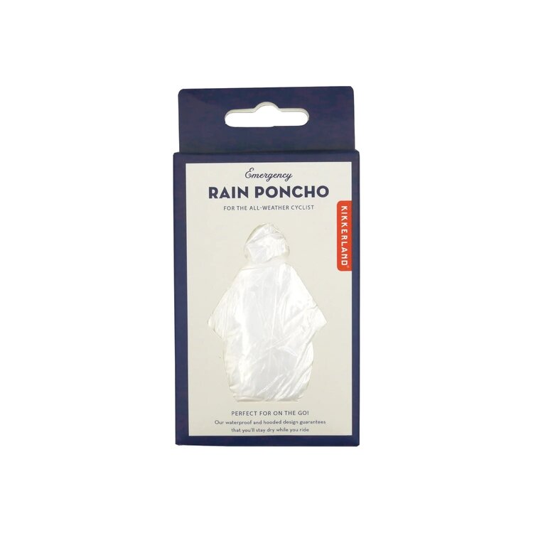 KIKKERLAND Emergency Rain Poncho