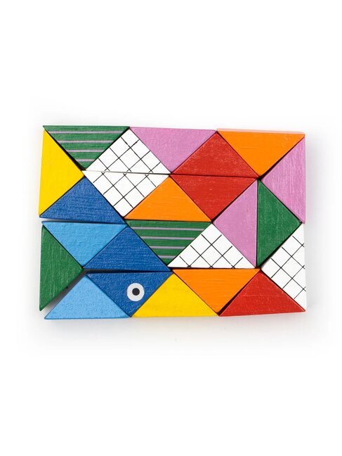 KIKKERLAND Twist-A-Zoo Wooden Puzzle