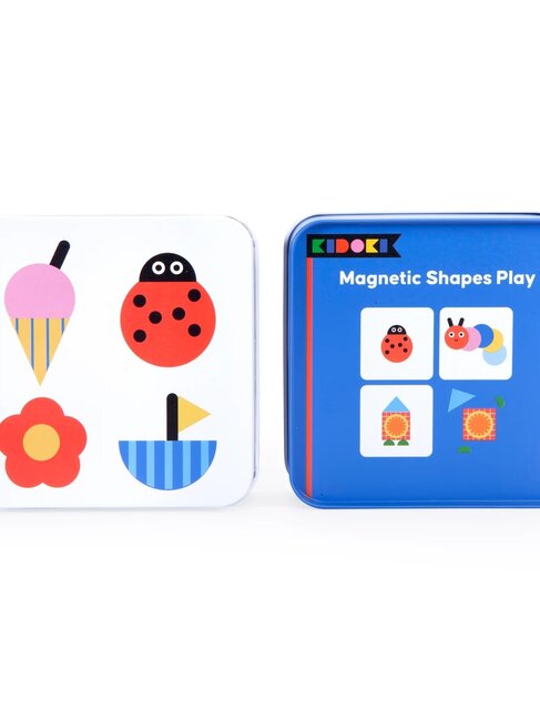 KIKKERLAND On The Go Magnetic Shapes Play