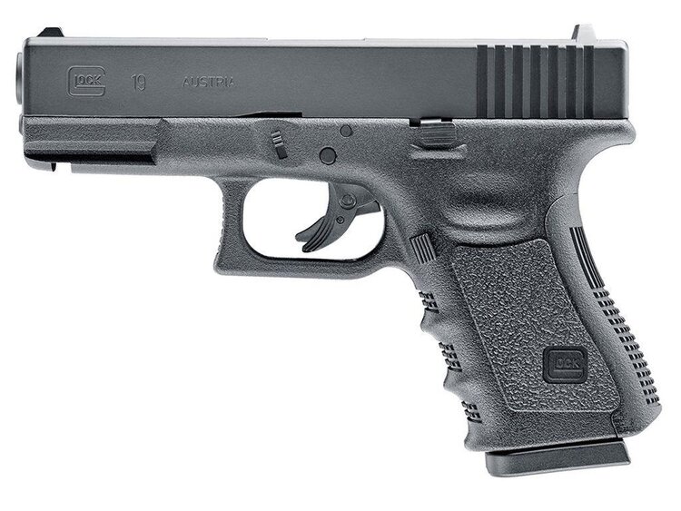 Umarex Glock G-19 Gen 3black .177 Cal C02 BB Pistol
