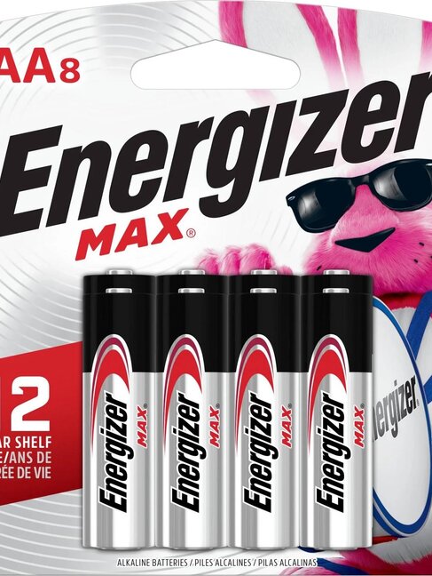 Gentec Energizer Max AA 8-Multi pack