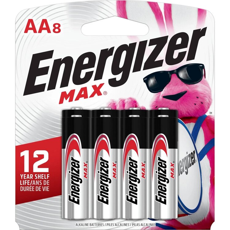 Gentec Energizer Max AA 8-Multi pack