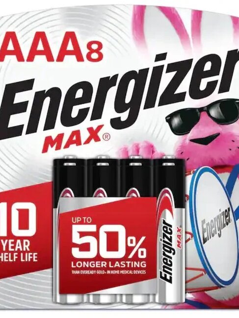 Gentec Energizer Max AAA 8 Family Pack