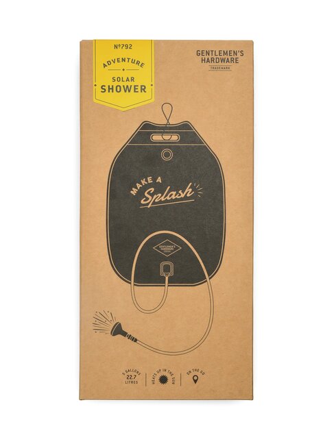 Gentlemen's Hardware Portable Solar Shower