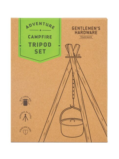 Gentlemen's Hardware Campfire Tri Pod Set