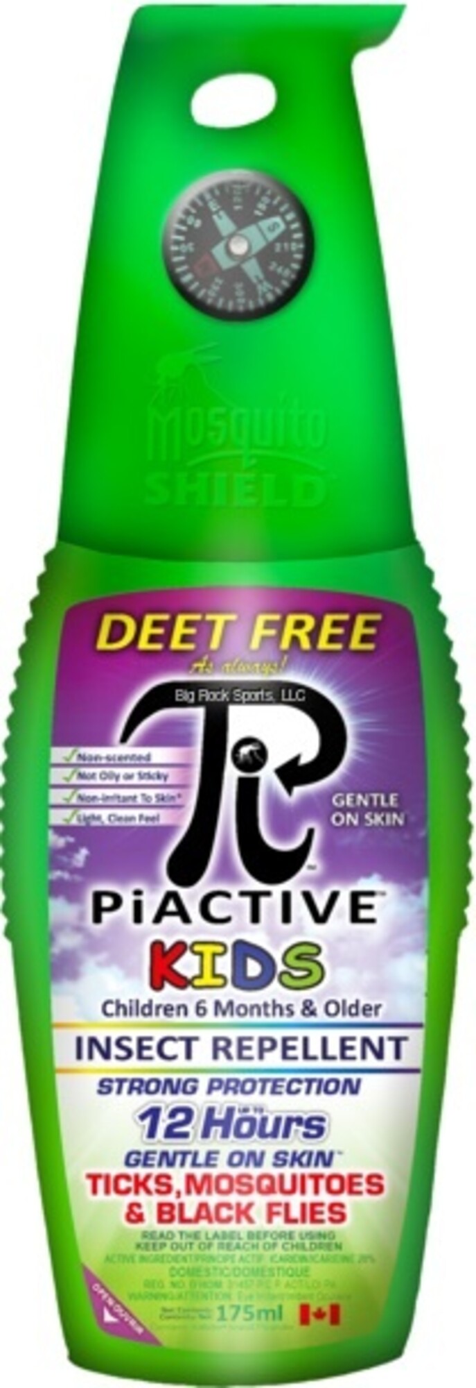 Big Rock Sports Piactive Insect Repellent Kids Deet Free