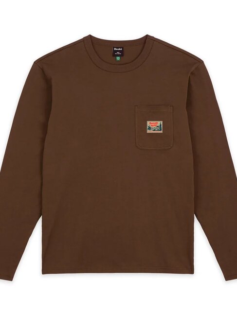 Hooke Men's Outside by the river long sleeve pocket shirt